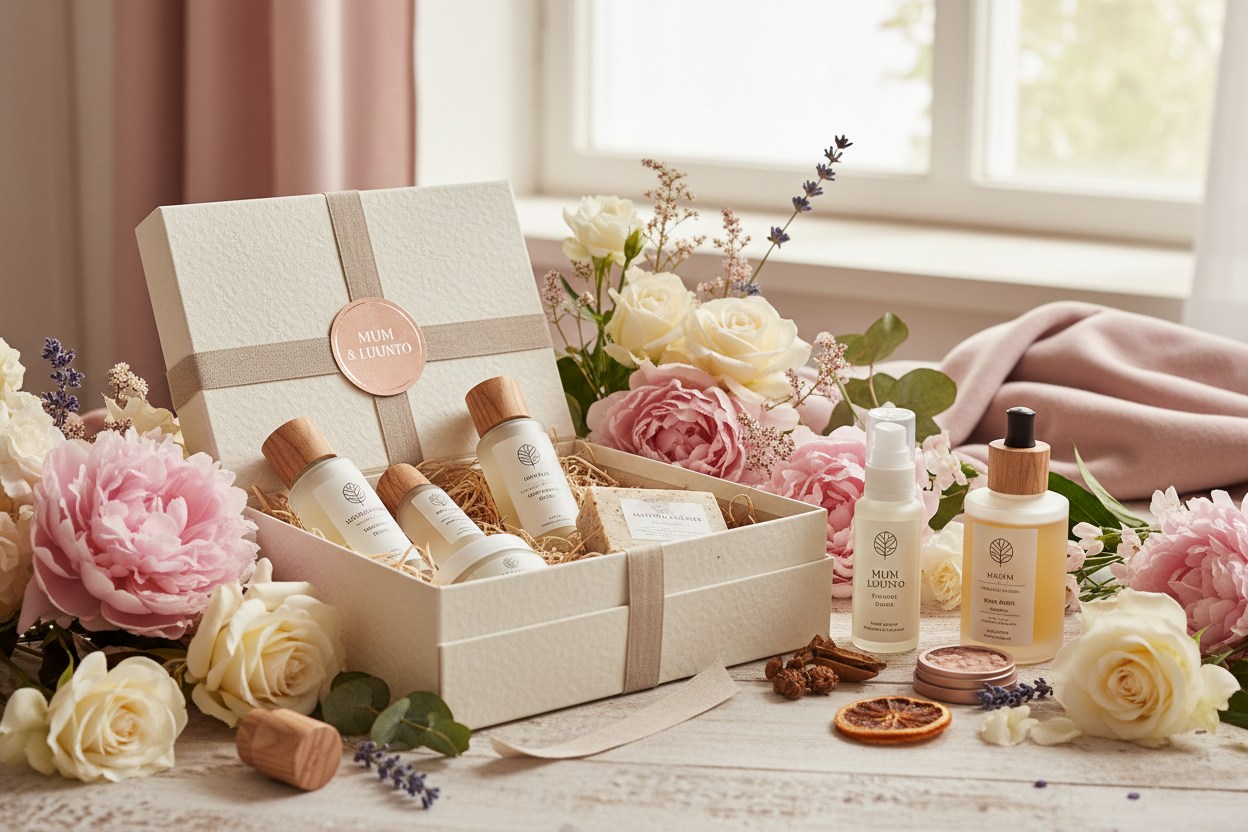 Luonnollinen äitien päivän lahja: ihonhoitosetit äidille