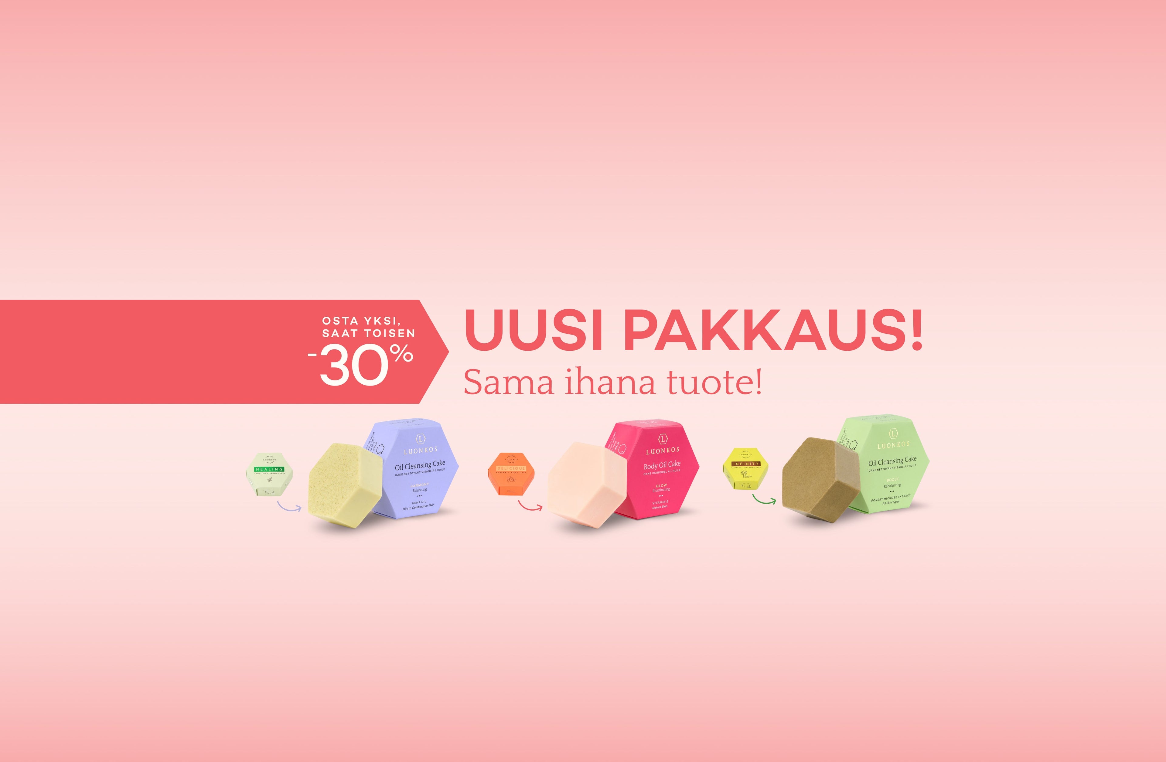 Uusi pakkausdesign