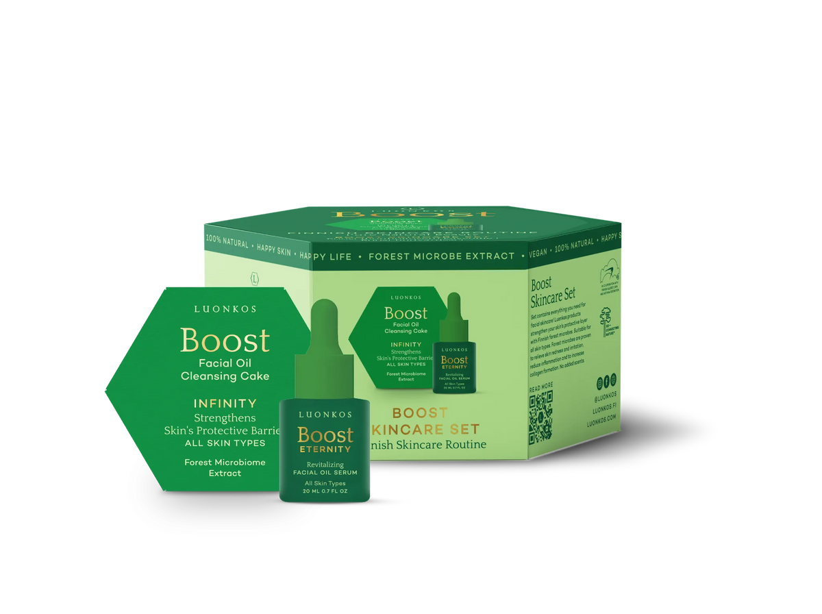 Luonkos Boost skincare set