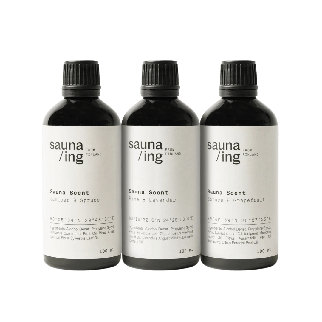 SUPERDIILI Saunatuoksutrio Sauna/Ing