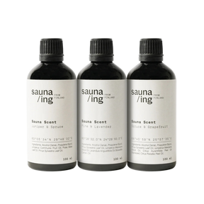 SUPERDIILI Saunatuoksutrio Sauna/Ing