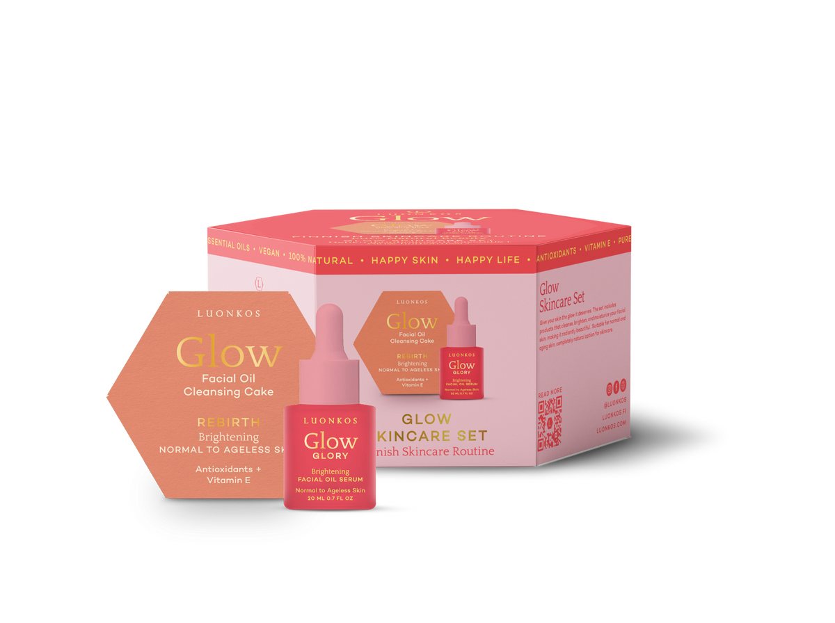 Luonkos Glow & Shine skincare set