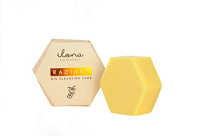 SECONDS Radiant facial oil cleansing cake