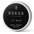 Rokua huulibalsami 10ml luonnollinen kosteuttava ja suojaava huulirasva miehille mustassa purkissa