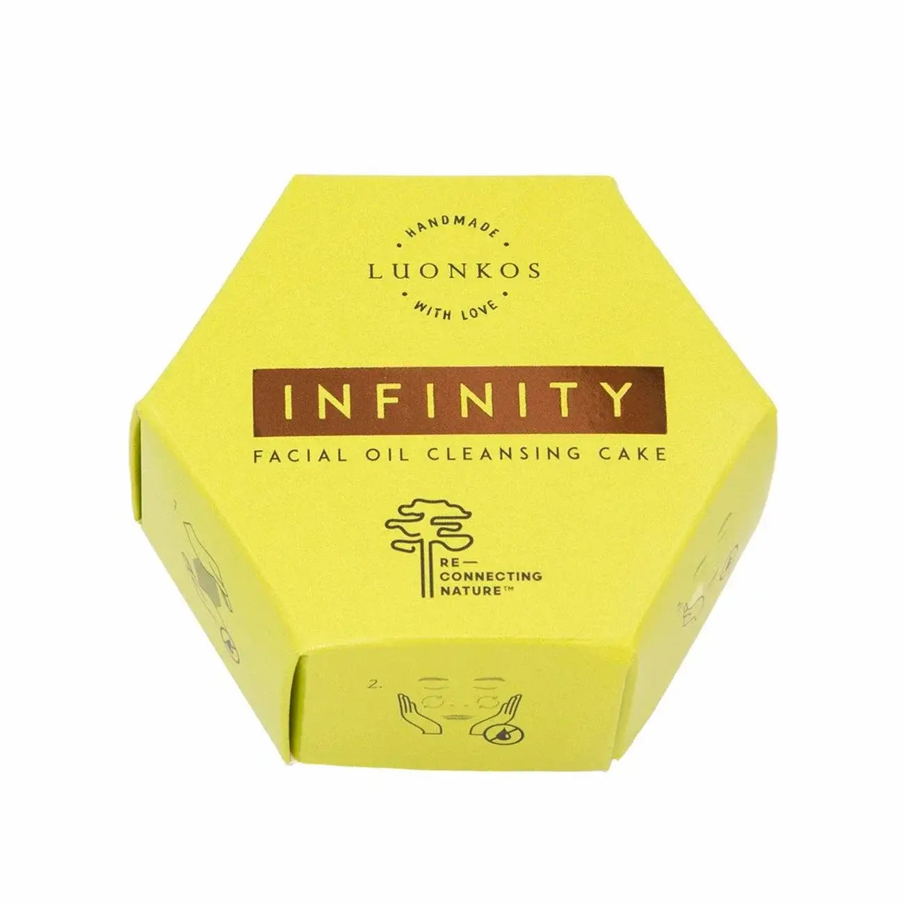 Luonkos Infinity öljypuhdistuskakku – kaikille ihotyypeille
