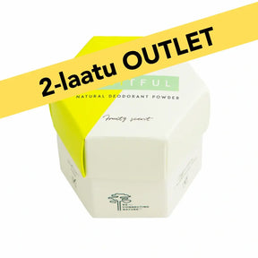 2-KVALITETS Fruktig puderdeodorant, fruktig doft