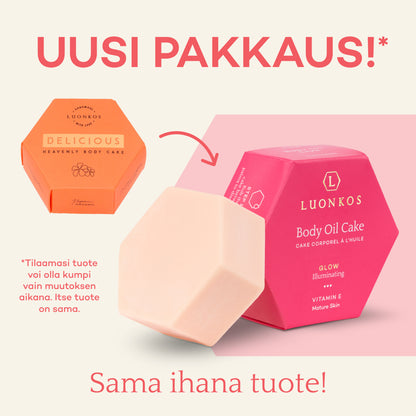 Glow body oil cake 55 g