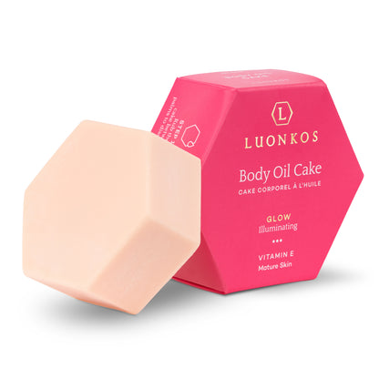 Glow body oil cake 55 g