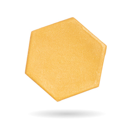 Glow body oil cake 55 g, sparkling