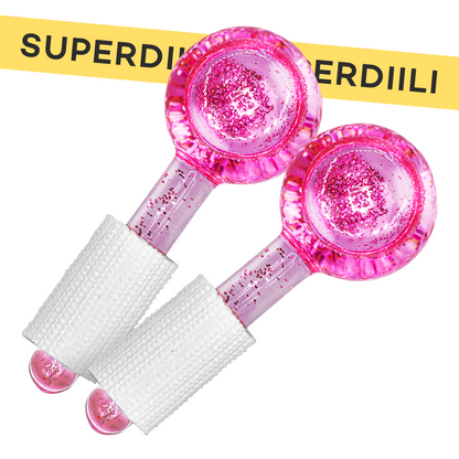 Facial massage balls – pink 2 pcs