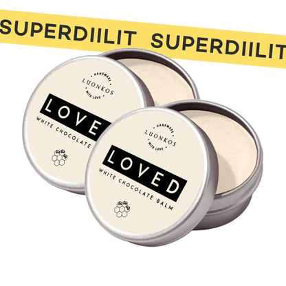 SUPERDIILI Loved valkosuklaabalsami 2pack