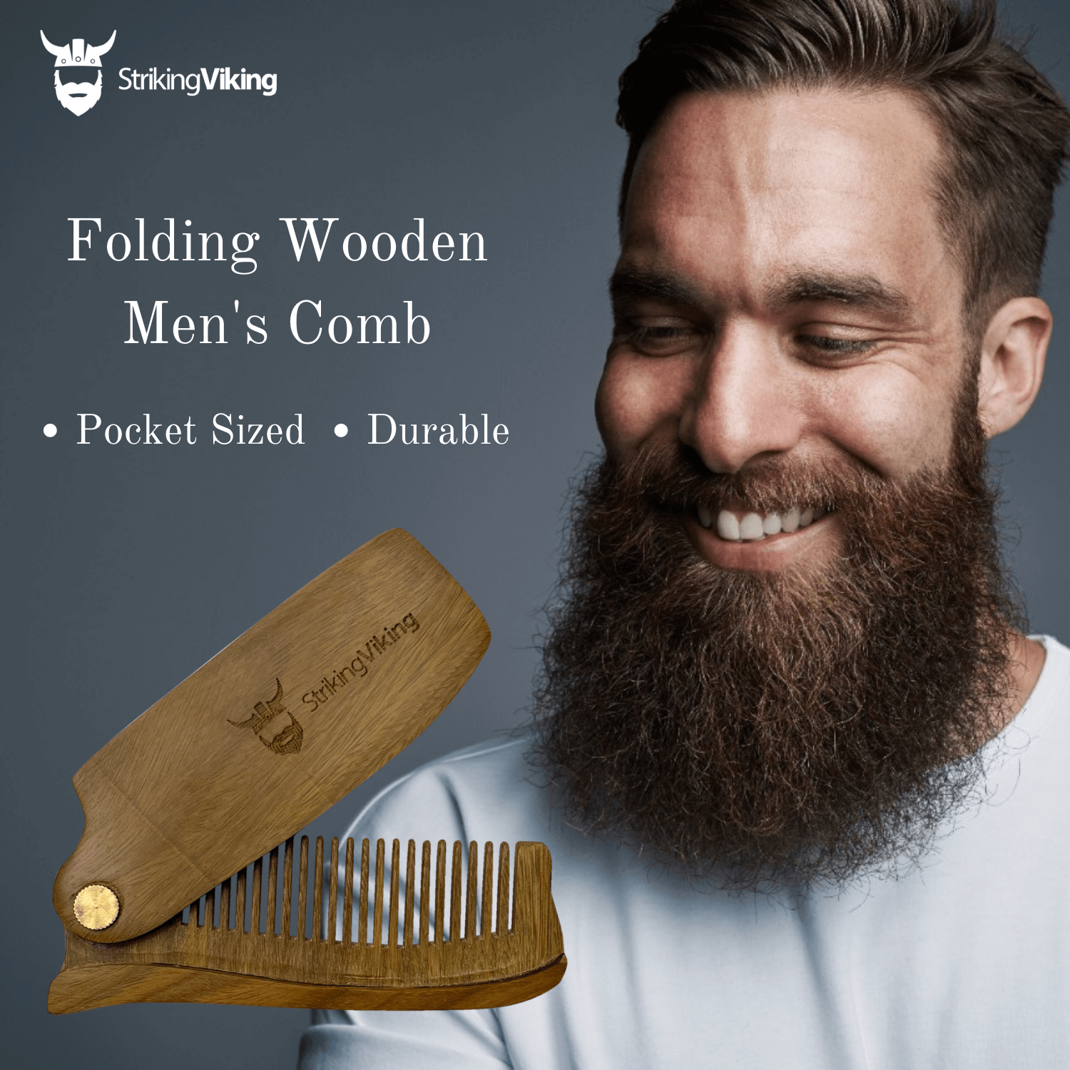 Striking Viking - taitettava partakampa