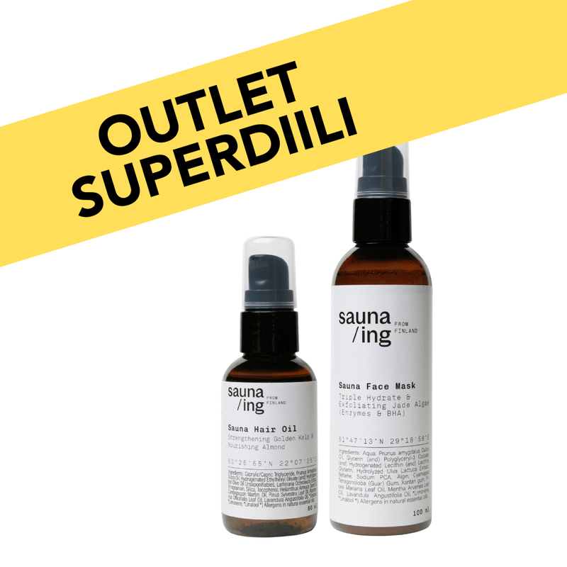 SUPERDIILI Talven lahjasetti Sauna/Ing