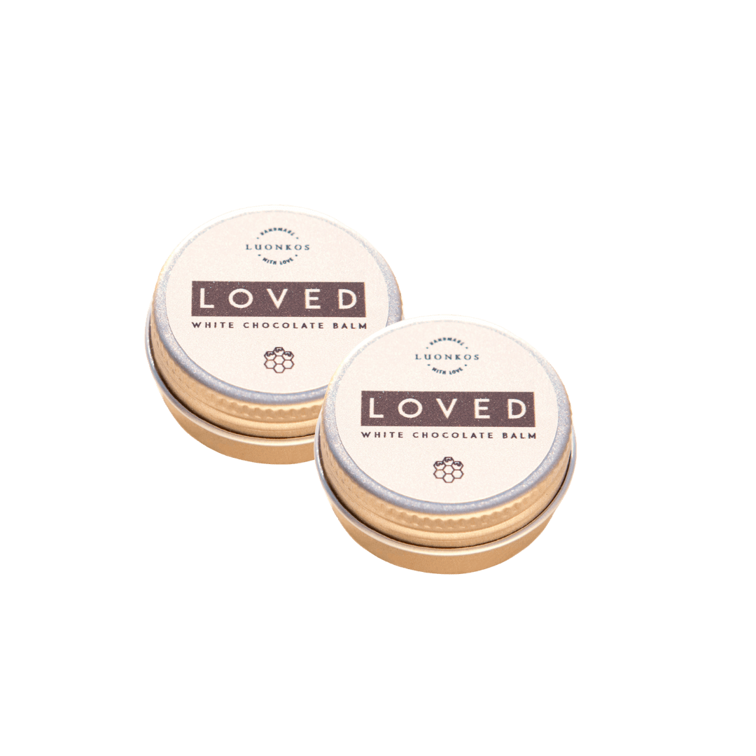 Loved 10ml valkosuklaabalsamia 2pack