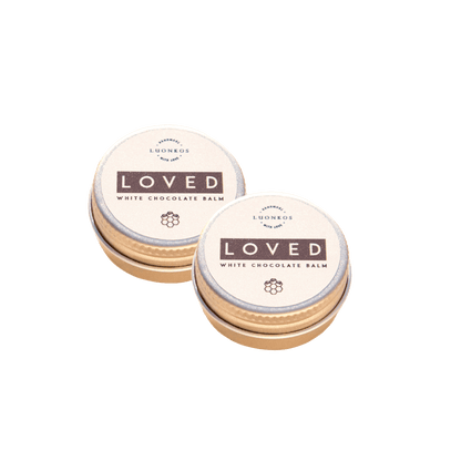 Loved 10ml valkosuklaabalsamia 2pack