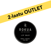 Rokua huulibalsami 10ml natural moisturizing lip balm for men with peppermint and blood orange scent