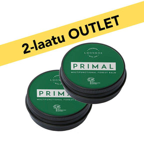 Two-pack of Primal 30ml multifunctional forest balm for dry, irritated skin relief and protection