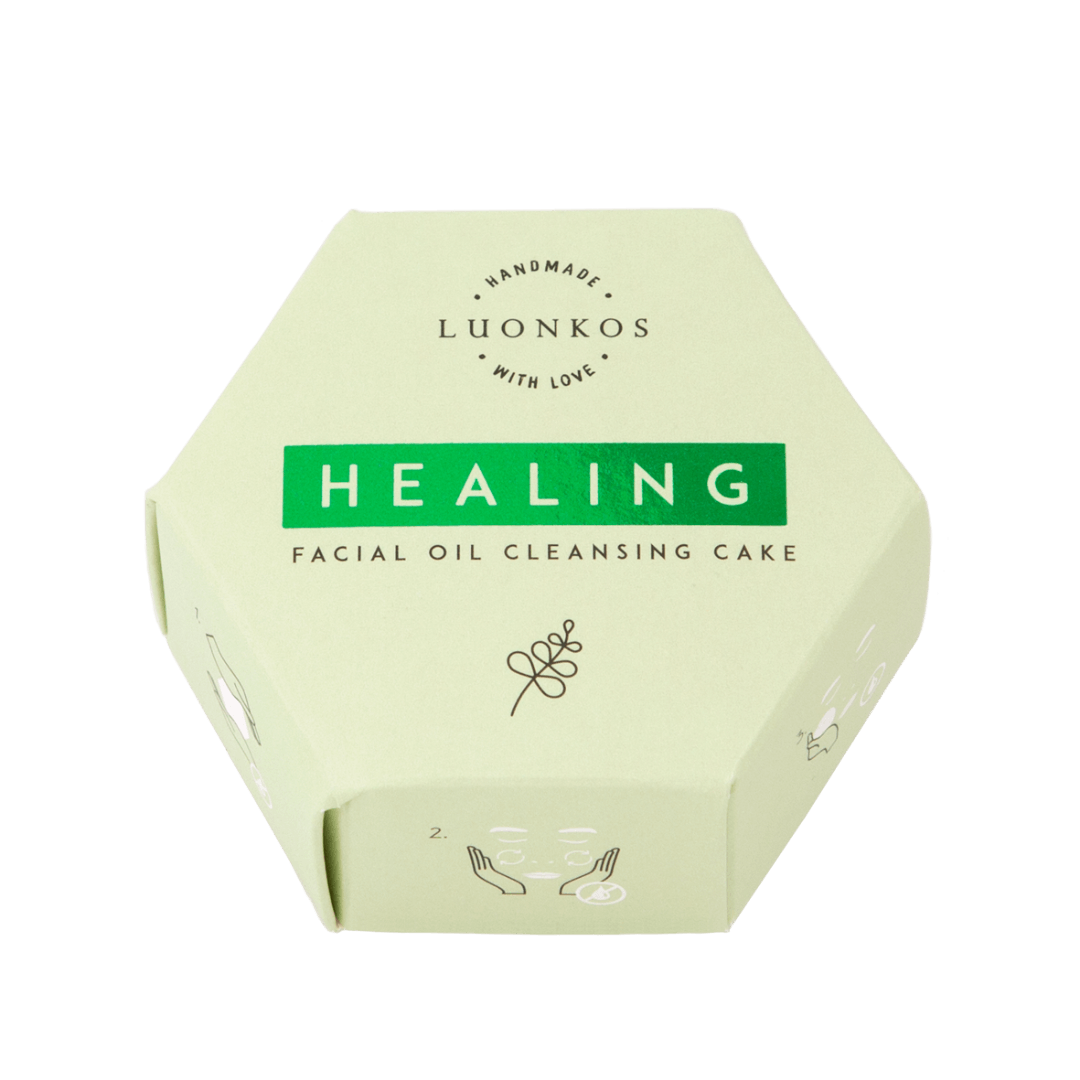 Healing öljypuhdistuskakku tehokas ja luonnollinen öljypuhdistus rasvoittuvalle ja sekaiholle