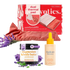 Hyvän olon setti – Bodyotics ComfyCuddle lämpötyyny, Bodyotics Magnesium Body Butter ja Luonkos Precious intiimiöljy