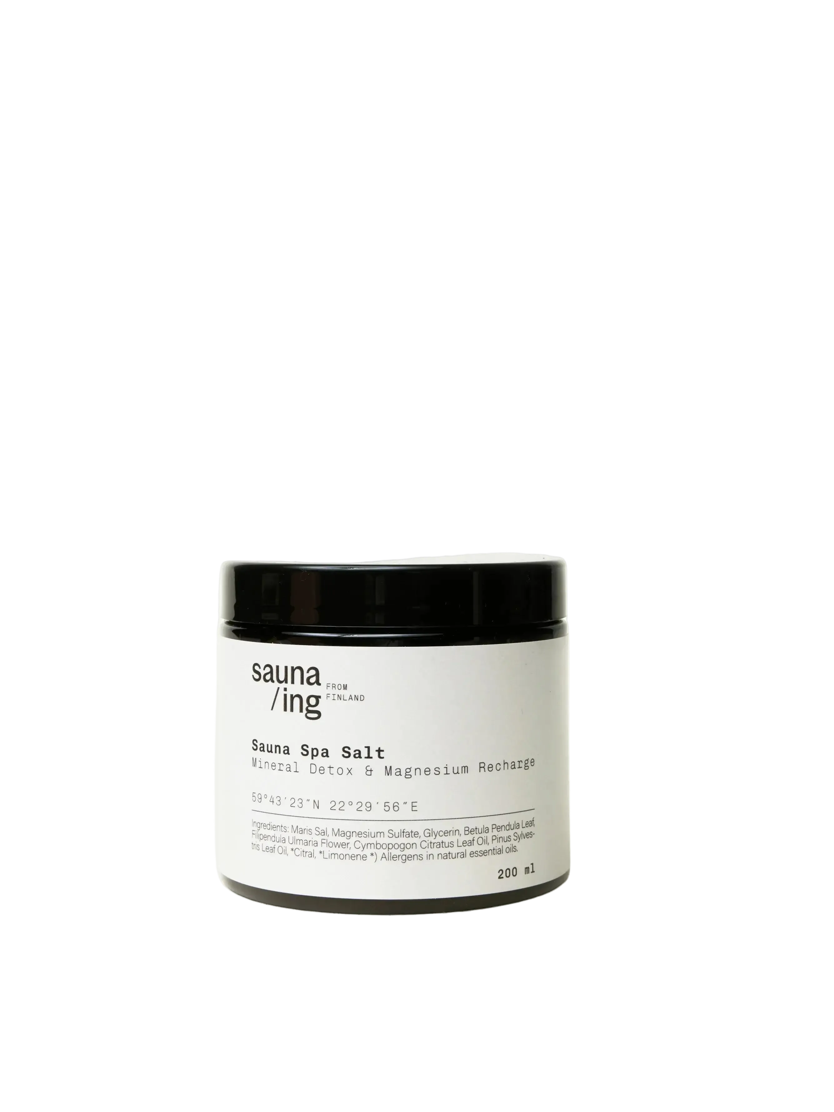 Sauna/Ing saunakylpysuola - Mineraali detox &amp; Magnesiumin elvyttävä voima