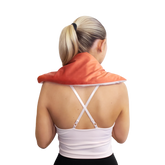 Bodyotics ComfyCuddle lämpö- ja viilennyspussi hartioilla pehmeä sametti ja pellavansiemenet