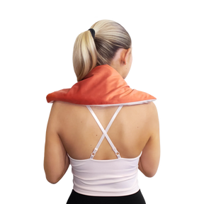 Bodyotics ComfyCuddle lämpö- ja viilennyspussi hartioilla pehmeä sametti ja pellavansiemenet