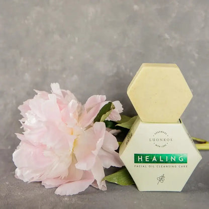2ND QUALITY Healing oil cleansing bar for face