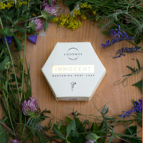Innocent nurturing body oil cake