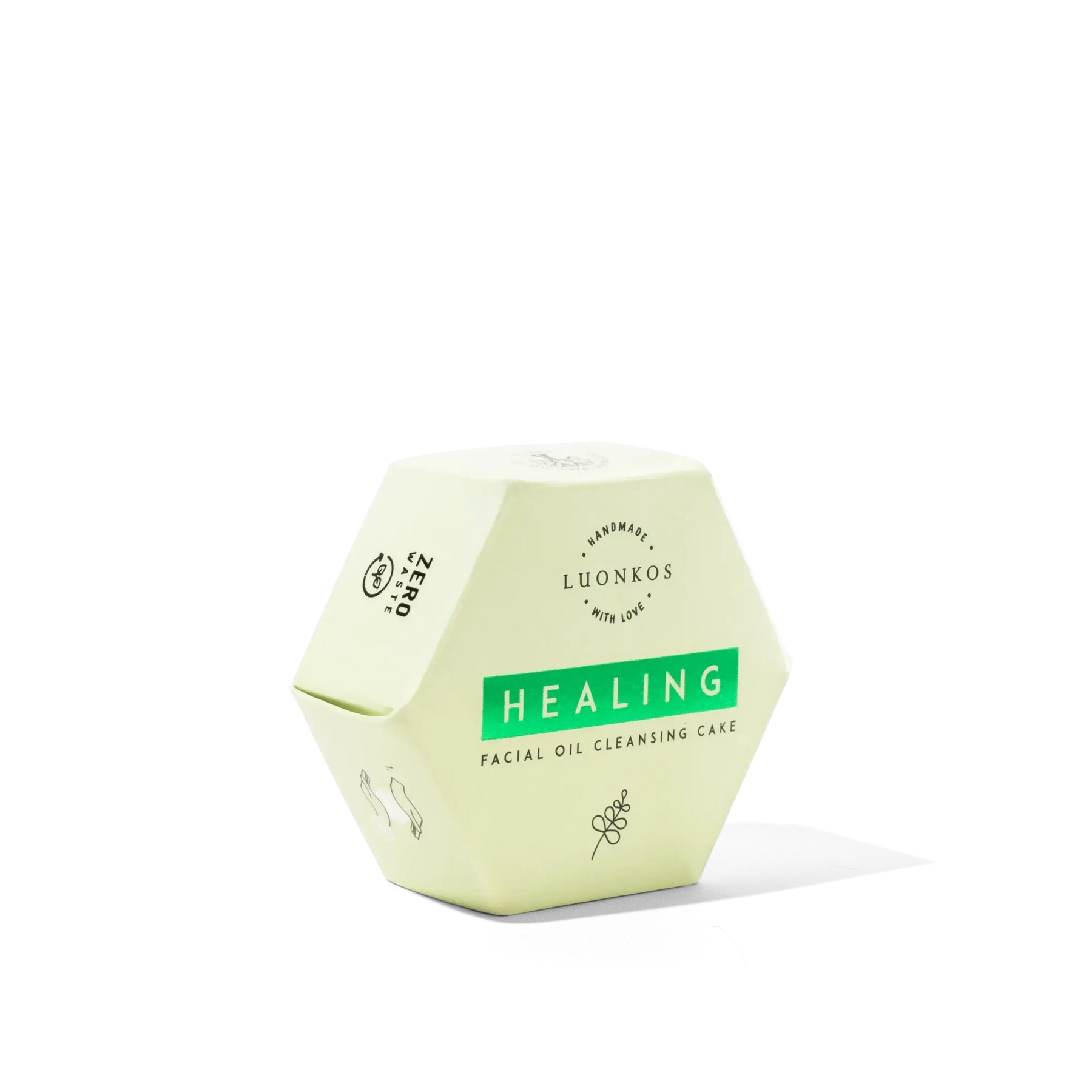 Luonkos Healing öljypuhdistuskakku – rasvoittuvalle iholle