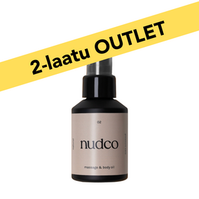 2-LAATU Nudco Hierontaöljy 60ml