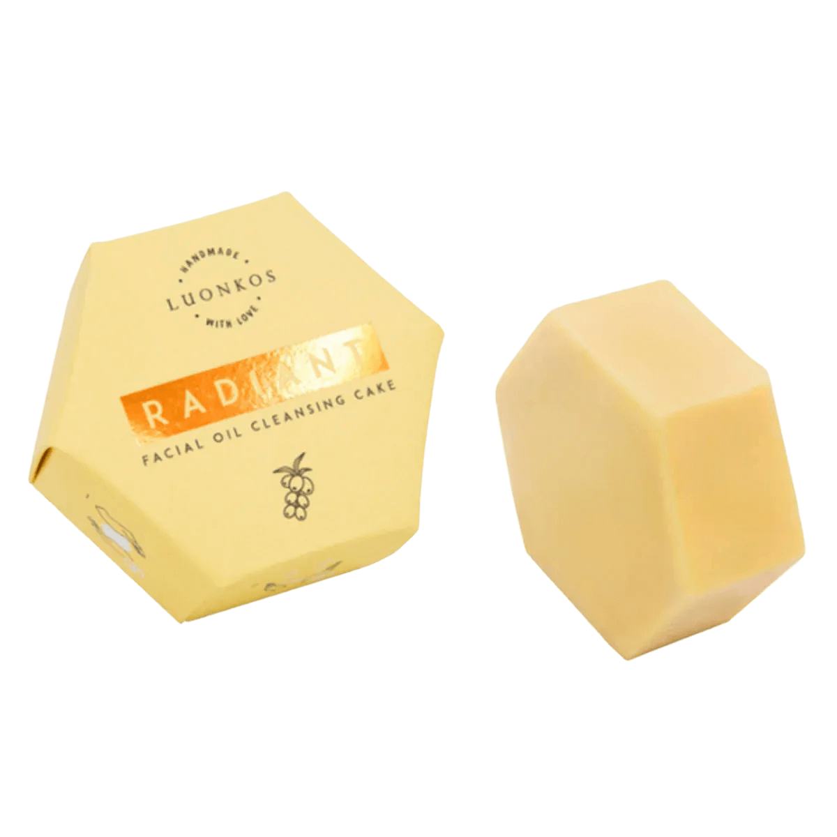 2-LAATU Radiant öljypuhdistuskakku kasvoille